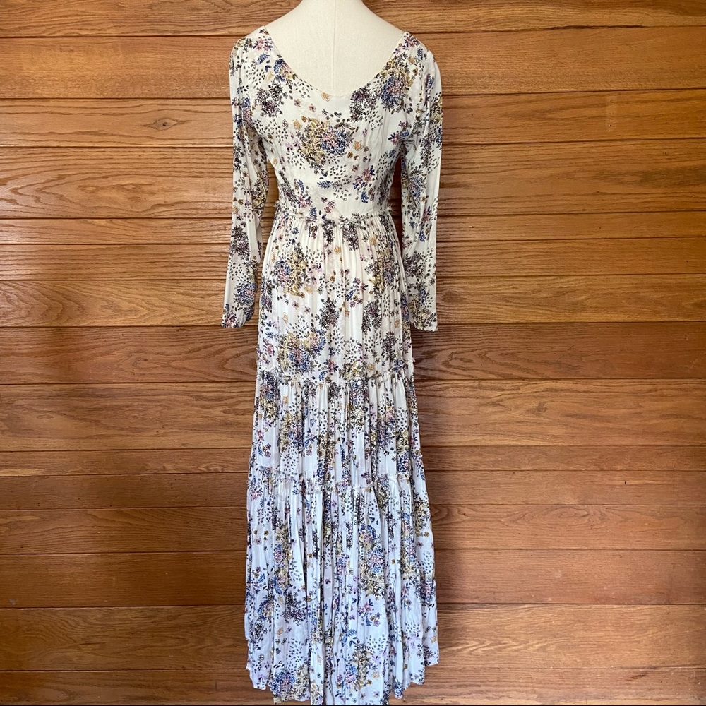 Free People Fall in Love floral tiered maxi dress - Picture 6 of 9